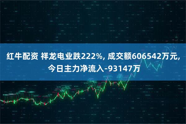 红牛配资 祥龙电业跌222%, 成交额606542万元, 今日主力净流入-93147万